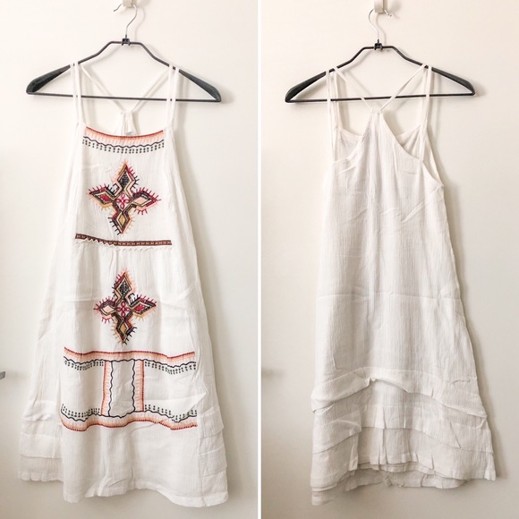 Zara Dresses & Skirts - Zara boho festival embroidered dress